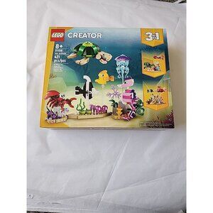 LEGO CREATOR: Sea Animals (31158) Turtle Fish Crab Octopus 3-in-1